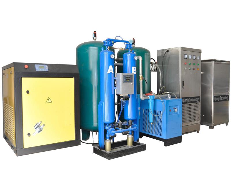 廣州佳環(huán)大公斤級臭氧發(fā)生器，8.5公斤臭氧發(fā)生器，氧氣源8.5KG臭氧發(fā)生器出貨視頻