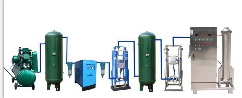 臭氧發(fā)生器對牛仔洗水氧化，脫色，固色，漂白等工藝的應用